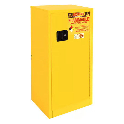 Flammable Liquid Storage Cabinet | 16 Gallon | Self-Latch | Securall