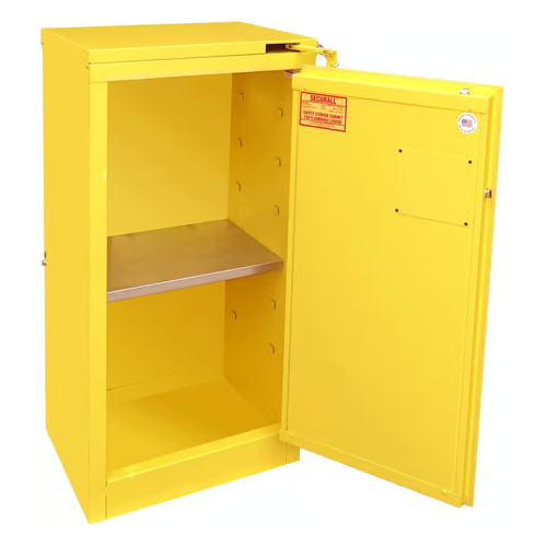 Flammable Liquid Storage Cabinet | 16 Gallon | Self-Latch | Securall