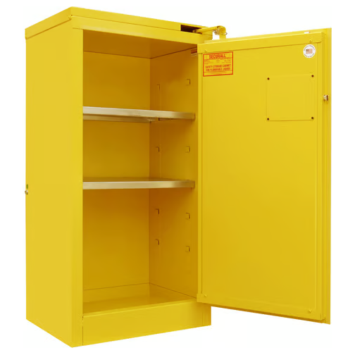 Flammable Liquid Storage Cabinet | 20 Gallon | Self-Latch | Securall