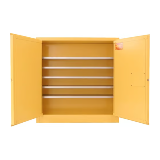 Flammable Liquid Storage Cabinet | 24 Gallon | 2 Door | Wall Mountable | Self-Latch | Securall