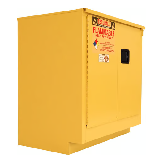 Flammable Liquid Storage Cabinet | 24 Gallon | Self-Latch | Securall