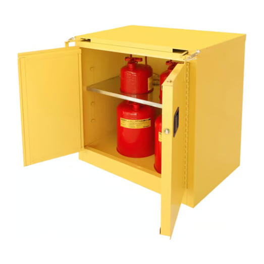 Flammable Liquid Storage Cabinet | 30 Gallon | Safe-T- Door | Self-Close | Self-Latch | Securall