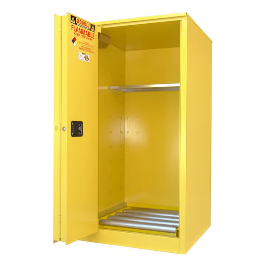 Flammable Liquid Storage Cabinet | 60 Gallon |Sliding Door | Self-Close | Self-Latch | Securall