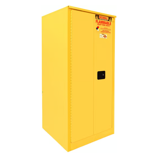 Flammable Liquid Storage Cabinet | 60 Gallon |Sliding Door | Self-Close | Self-Latch | Securall