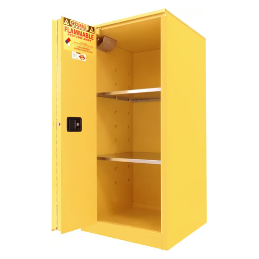 Flammable Liquid Storage Cabinet | 60 Gallon |Sliding Door | Self-Close | Self-Latch | Securall