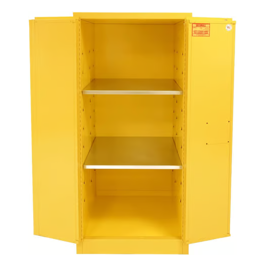 Flammable Liquid Storage Cabinet | 60 Gallon |2 Door |  Self-Latch | Securall