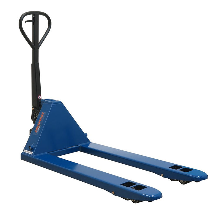 Wesco Advantage PRO‑MAX Manual Pallet Truck – 11,000 lb Capacity, 27″ × 48″ Forks