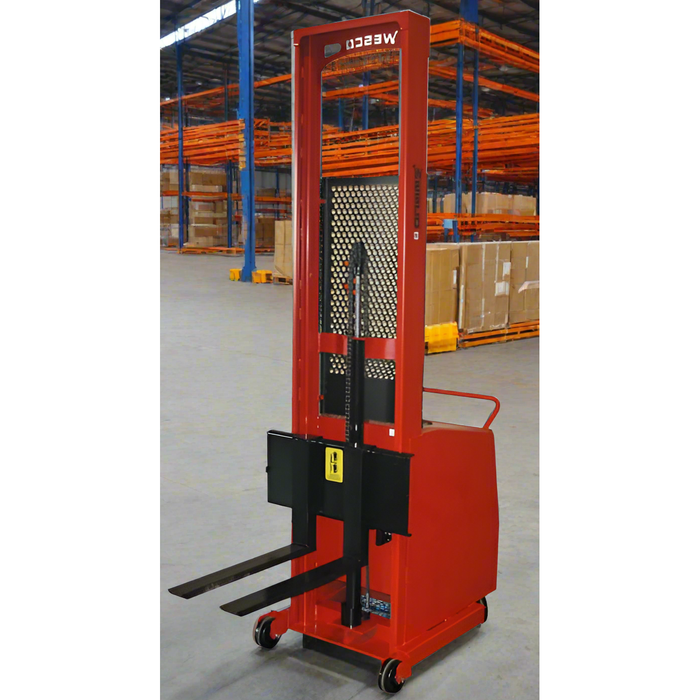 Counter-Balance Powered Stacker | 56" Lift Height | 1000 lb Capacity | Wesco Industrial Products 261037