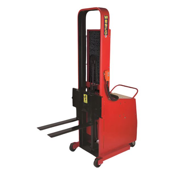 Counter-Balance Powered Stacker | 64" Lift Height | 1000 lb Capacity | Wesco Industrial Products 261038