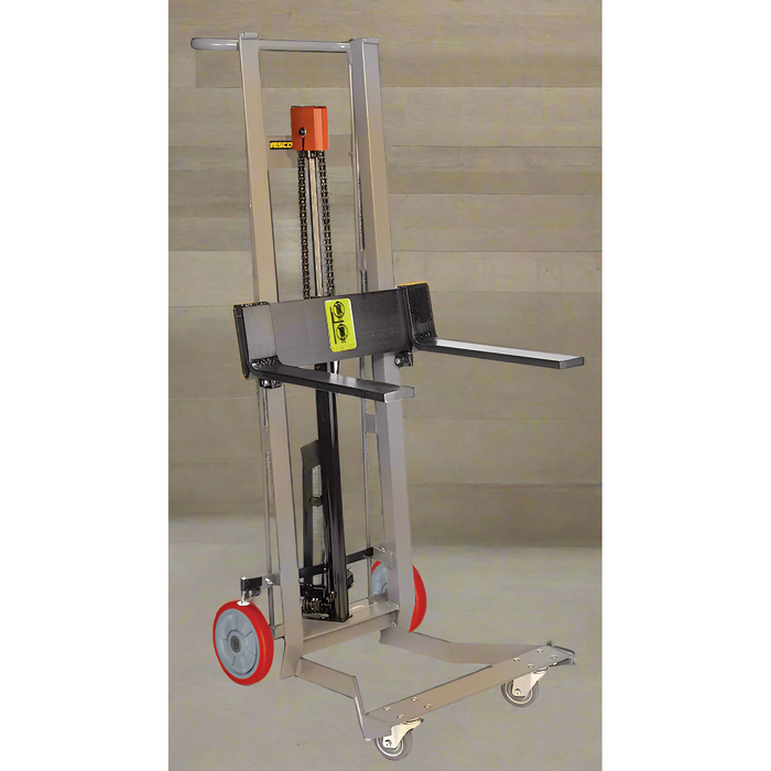 Pedalift Jack| Four Wheeled | Hydraulic | 750 lb Capacity | Wesco Industrial Products 260197