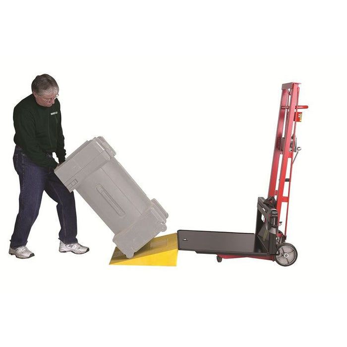 Wesco WDPL-54-2630 Steel Winch Pedalift – 750 lb Capacity, 54″ Lift