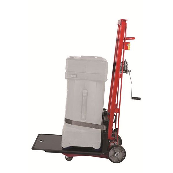 Wesco WDPL-54-2630 Steel Winch Pedalift – 750 lb Capacity, 54″ Lift