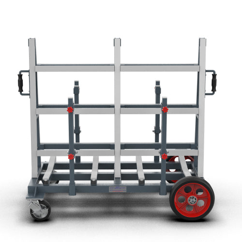 Abaco Double Sided Slab Buggy – Heavy-Duty Dual-Frame Stone & Sheet Transport Buggy (DSBG2640)