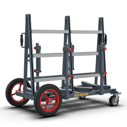 Abaco Double Sided Slab Buggy – Heavy-Duty Dual-Frame Stone & Sheet Transport Buggy (DSBG2640)