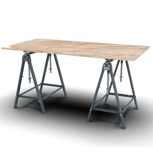 Abaco AFS3139 Fabrication Stand – Adjustable Stone Slab Support with Rubber Pads