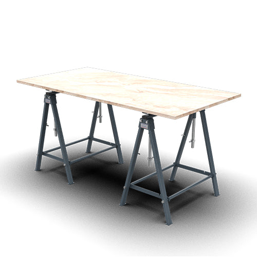 Abaco AFS3139 Fabrication Stand – Adjustable Stone Slab Support with Rubber Pads