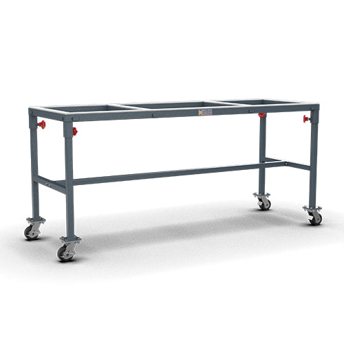 Abaco Flexible Work Table – Adjustable Stone Slab Support & Workbench (AFWT8328 / AFWT8328-4W)