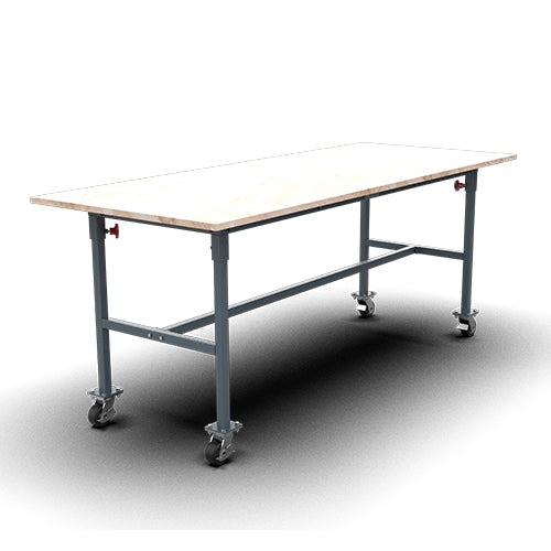 Abaco Flexible Work Table – Adjustable Stone Slab Support & Workbench (AFWT8328 / AFWT8328-4W)