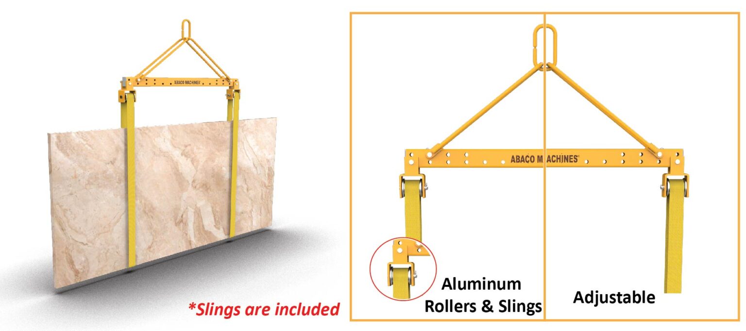 Abaco ASB056M1 Spreader Bar – Adjustable Stone Slab Lifting Beam