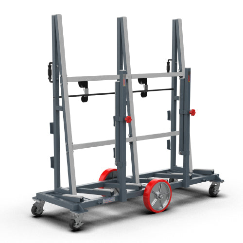 Abaco Universal Slab Buggy – High-Capacity Stone & Panel Transport Trolley (USB6WM / USB6WL)