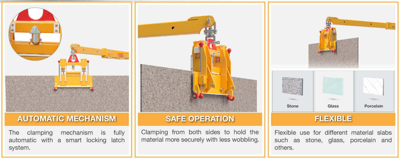 Abaco Multi Material Lifter Automatic APL20-M2 – Automatic Material Lifting Clamp