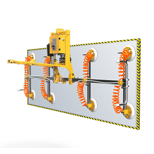 Abaco Vacuum Lifter AVL600 – 1320 lb Capacity Powered Suction Lifter with 90° Tilt
