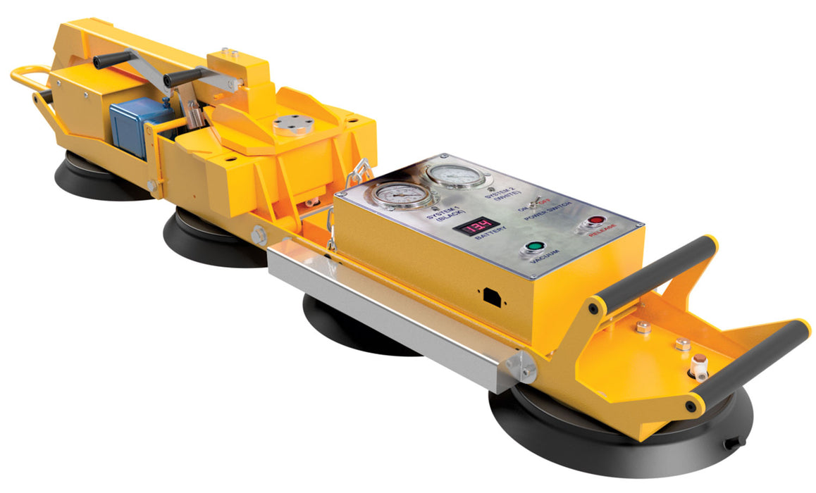 Abaco Vacuum Lifter DVL400 – 880 lb (400 kg) Powered Vacuum Slab Lifter with 180° Rotation & 90° Tilt