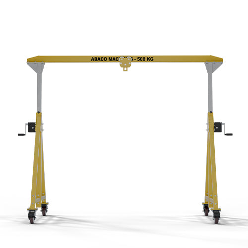 Abaco Easy Adjustable Crane – AEAC500/AEAC1000 Mobile Gantry, Adjustable Height