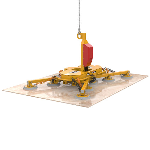 Abaco DVL500 Vacuum Lifter – 360° Rotation & 90° Tilt, 12V Battery