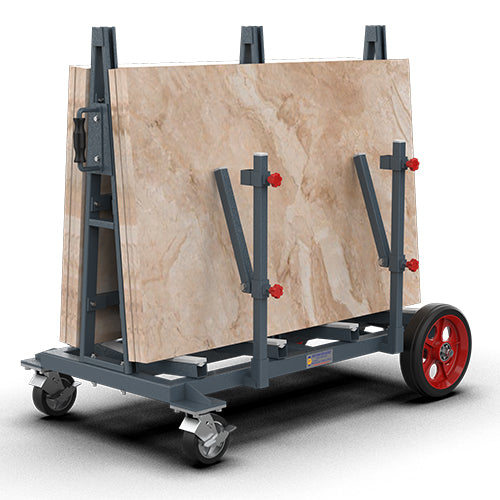 Abaco Double Sided Slab Buggy – Heavy-Duty Dual-Frame Stone & Sheet Transport Buggy (DSBG2640)
