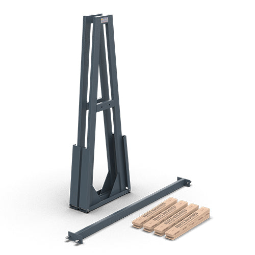 Abaco QLI Folding Truck A-Frame 060 – Foldable Stone Slab Storage & Handling Frame