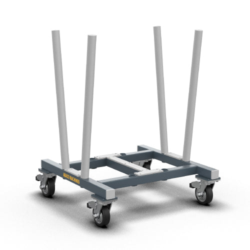 Abaco V-Cart – Heavy-Duty Compact Stone & Glass Slab Transport Cart (AVC3747)