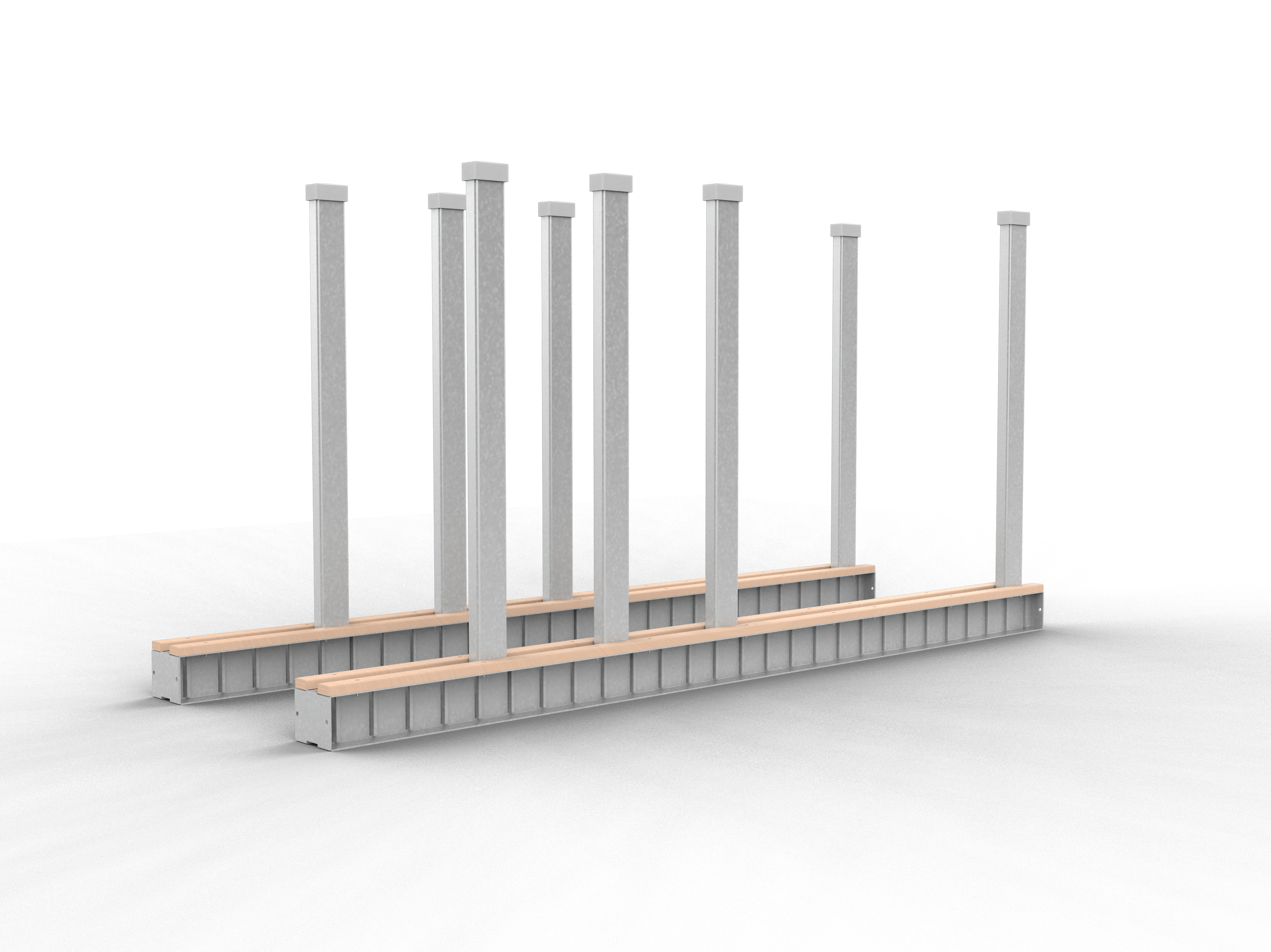 Slab Rack Base Abaco Bundle Slab Rack BSR010 – Heavy-Duty Stone Slab Storage Rack (10 ...