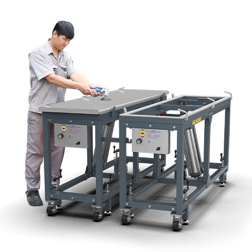 Abaco Dual Polished Flip Table (APFT7422) – Lift & Tilt Stone Work Table