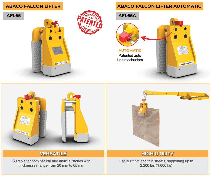 Falcon Lifter with Swivle Shackle | Abaco Machines AFL65