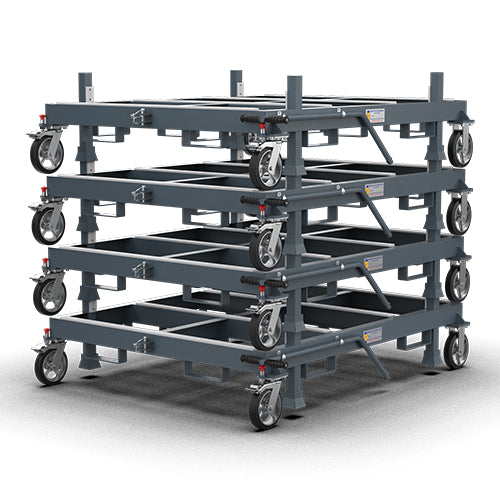 Abaco Flat Stacking Cart AFSC060 – Stackable Slab Cart