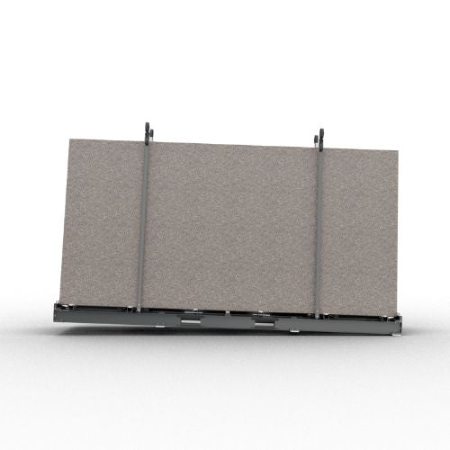 Abaco Folding One-Stop A-Frame – FOSA11872-AC (Stackable, Rubber-Protected Transport Rack)