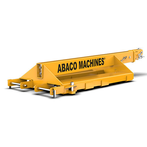 Abaco Forklift Boom AFJ25-B | Adjustable Steel Forklift Attachment for Heavy Lifting