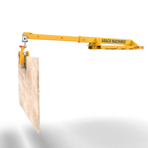 Abaco Forklift Boom AFJ25-B | Adjustable Steel Forklift Attachment for Heavy Lifting