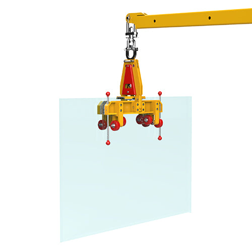 Abaco Glass Lifter AGL28 – Automatic Forklift & Hoist Glass Handling Clamp