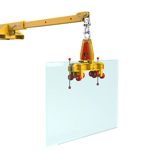 Abaco Glass Lifter AGL28 – Automatic Forklift & Hoist Glass Handling Clamp