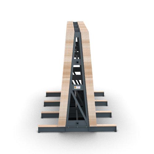 Abaco Heavy Duty Double‑Side A‑Frame – 44,000 lb Capacity, Dual-Side Slab Storage