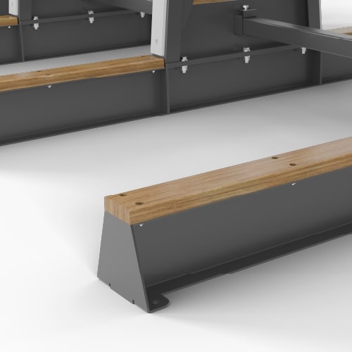 Abaco Heavy Duty Double‑Side A‑Frame – 44,000 lb Capacity, Dual-Side Slab Storage