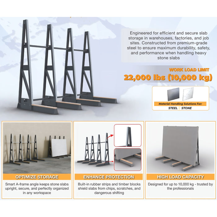 Abaco Heavy Duty Single Side A-Frame – AHSSA100