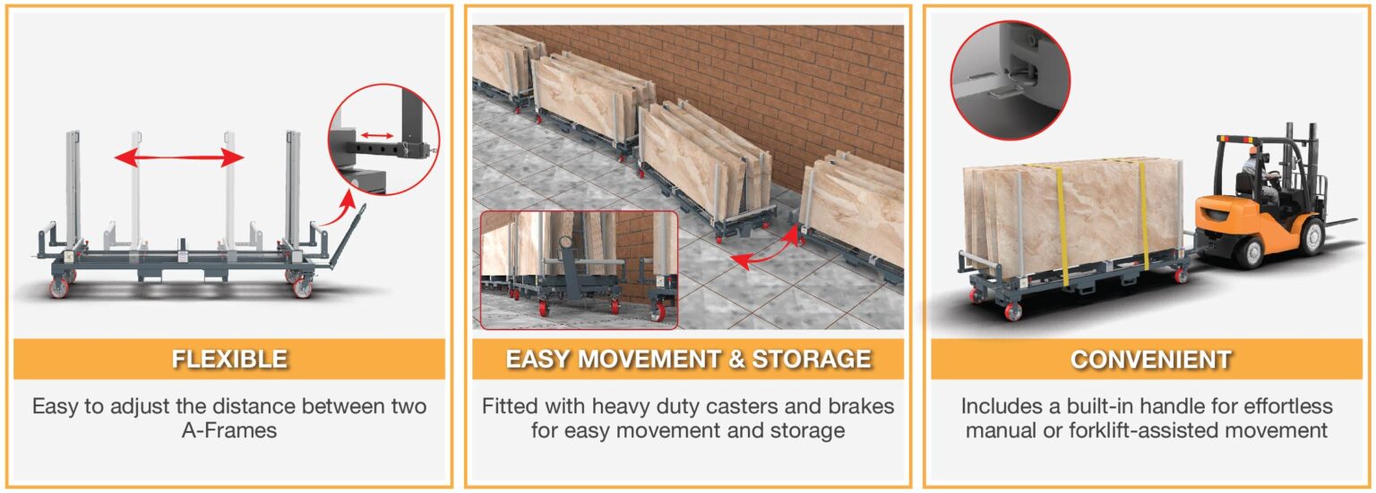 Abaco Heavy Multi-Purpose Transport Trailer – AMPT9743, 3,300 lb Capacity