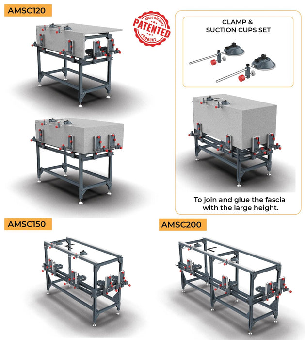 Abaco Miter Set Clamp AMSC – Stone Slab Miter Join Tool