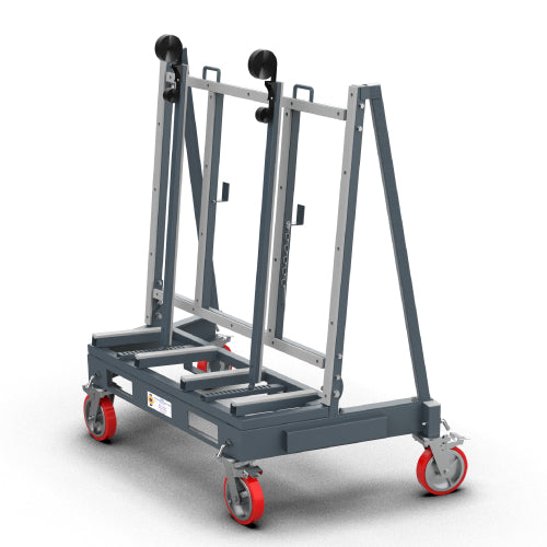 Abaco Nesting Single-Sided Cart – Space-Saving Stone Slab Transport & Handling Cart (NSC6432)