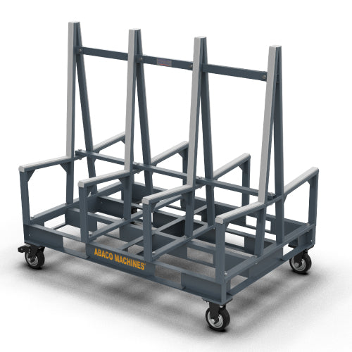 Abaco One Stop High A-Frame – Heavy-Duty Elevated Slab & Glass Transport Rack (OSHA7236)