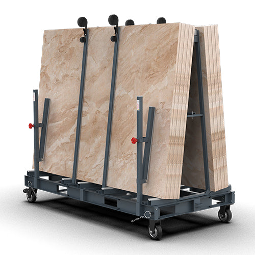 Abaco One Stop A-Frame – OSA-PRO-M3 (Modular Stone Slab Carrier & Storage Frame)