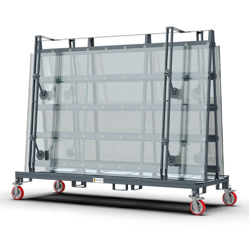 Abaco Oversized Glass Transport Cart AOGTC11879 – Glass Cart